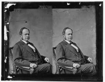 Senator William Windom of Minnesota, c.1865-1880. Creator: Unknown.