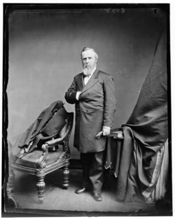 President Rutherford B. Hayes, (full length), between 1865 and 1880. Creator: Unknown.
