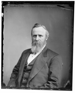 President Rutherford B. Hayes, between 1865 and 1880. Creator: Unknown.