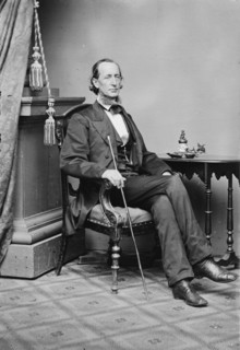 Alfred Osborn Pope Nicholson of Tennessee, between 1855 and 1865. Creator: Unknown.