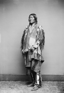 Crow Indian Chief, between 1855 and 1865. Creator: Unknown.