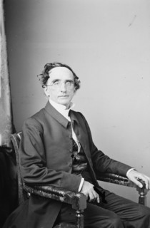 Rev. J.M. Randall, between 1855 and 1865. Creator: Unknown.