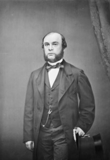 August Belmont Senior, between 1855 and 1865. Creator: Unknown.