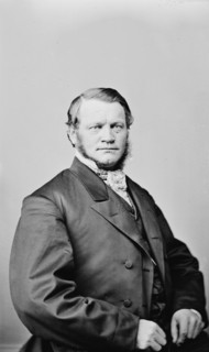 Josiah Bushnell Grinnell of Iowa, between 1855 and 1865. Creator: Unknown.