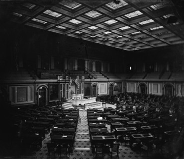 Old House of Representatives (about 1861). Creator: Unknown.