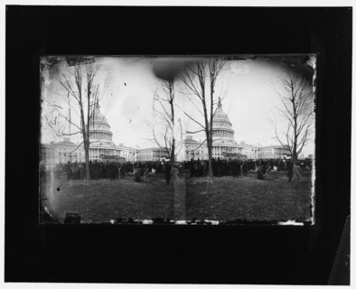 Rutherford Hayes' 1877 inauguration, 1877. Creator: Unknown.