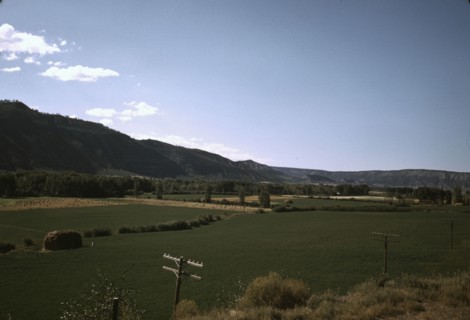 Fields along the Skyline Drive in Virginia, ca. 1940. Creator: Jack Delano.