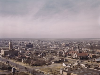Amarillo, Texas, general view, Santa Fe R.R. trip, 1943. Creator: Jack Delano.