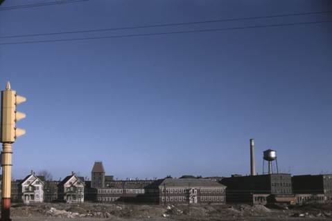 Douglas Shoe Factory, Spark St., Brockton, Mass., ca. 1940. Creator: Jack Delano.