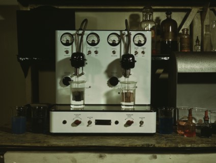 Apparatus used at the laboratory at the C & NW RR's, 40th Street yards..., Chicago, Ill., 1942. Creator: Jack Delano.