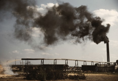 Sawmill at the Greensboro Lumber Co., Greensboro, Ga., 1941?. Creator: Jack Delano.