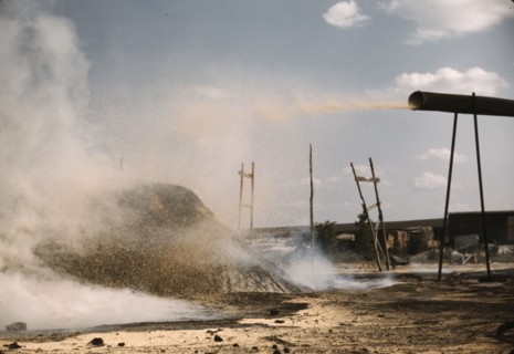Sawmill at the Greensboro Lumber Company, Greensboro, Ga., 1941?. Creator: Jack Delano.