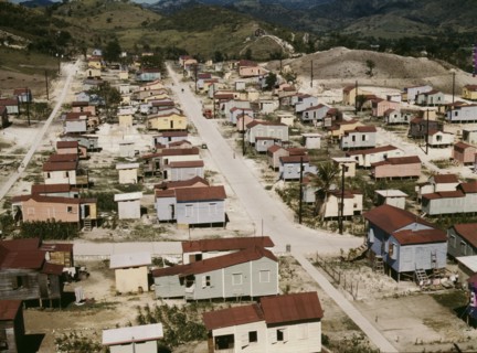 A land and utility municipal housing project, Ponce, Puerto Rico, 1941. Creator: Jack Delano.