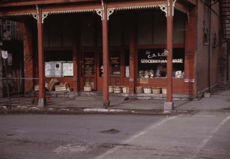 Grocery store, Mt. Orab, Ohio, Route 74, 1942 or 1943. Creator: John Vachon.
