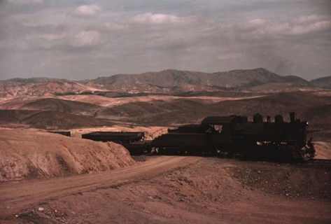 A train bringing copper ore out of the mine, Ducktown, Tenn. , 1940. Creator: Marion Post Wolcott.