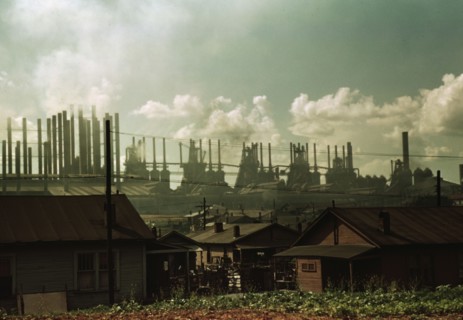 Houses and factories, between 1941 and 1942. Creator: Unknown.