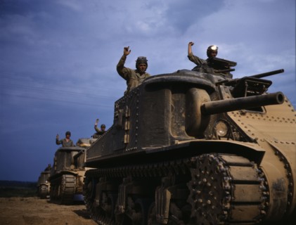 M-3 tank, Ft. Knox, Ky., 1942. Creator: Alfred T Palmer.