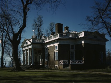 Monticello, home of Thomas Jefferson, Charlottesville, Va., 1943. Creator: John Collier.