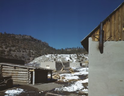 Placita, near Penasco, Taos Co., New Mexico, 1943. Creator: John Collier.