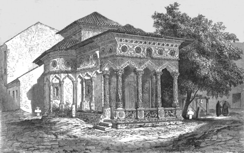 'Church at Bucharest; A Visit to the Danubian Principalities', 1875. Creator: Nelson Boyd.
