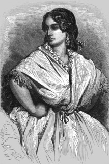 'Young Woman of Valencia; An Autumn Tour in Andalusia', 1875. Creator: Gustave Doré.