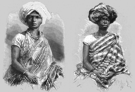 'African Belles in Brazil; Rio De Janeiro and the Organ Mountains', 1875. Creator: Thomas Woodbine Hinchliff.