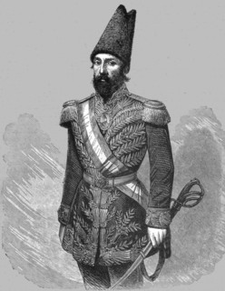 'A Persian in Official Costume; A Ramble in Persia', 1875. Creator: Armin Vambery.