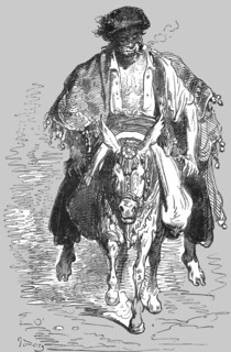 'Muleteer of the Neighbourhood of Granada; An Autumn Tour in Andalusia', 1875. Creator: Gustave Doré.