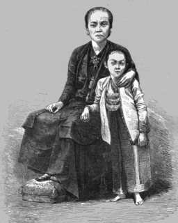 'A Malay Princess; A Visit to Borneo', 1875. Creator: A.M. Cameron.