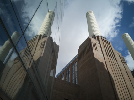 Around Battersea Power Station, London, UK, Oct 2021. Creator: Ethel Davies.