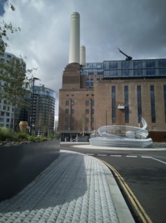 Around Battersea Power Station, London, UK, Oct 2021. Creator: Ethel Davies.