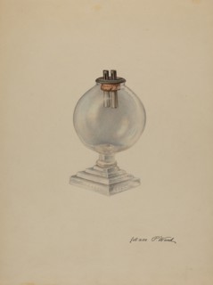 Lamp, c. 1938.