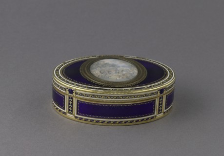 Snuff box, c1780.