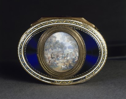 Snuff box, c1780.