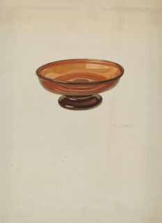 Dish, c. 1940.