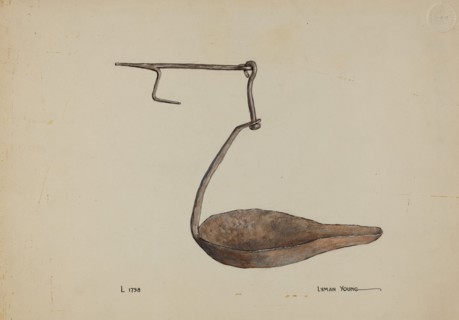 Lamp, c. 1937.