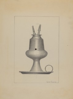 Lamp, c. 1937.