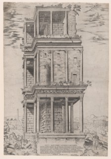 The Septizodium, 1556.