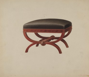 Stool, c. 1937.