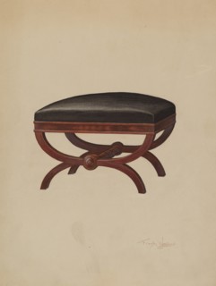 Stool, c. 1937.