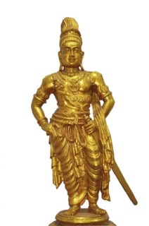 King Rajaraja I . Creator: Indian Art.