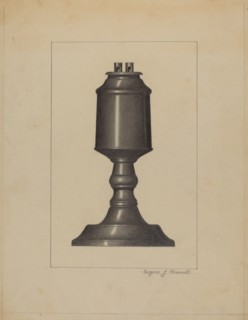 Lamp, c. 1936.