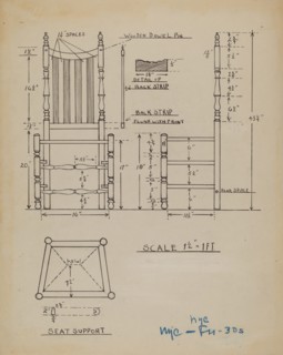 Seat, c. 1936.