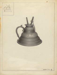 Lamp, c. 1936.