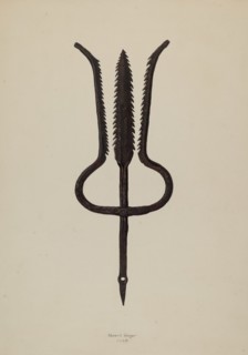 Eel Spear, 1938.