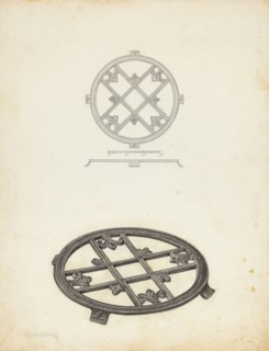 Trivet, c. 1941.
