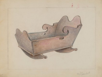 Cradle, c. 1936.