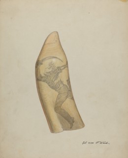 Scrimshaw, c. 1937.