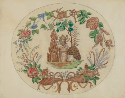Embroidery, c. 1936.