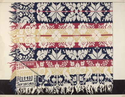 Coverlet, 1937.